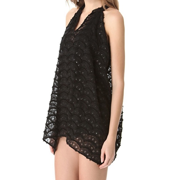 Shopbop Bop Basics Black Swim Coverup - Picture 3 of 8